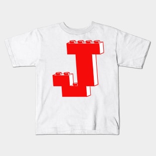 THE LETTER J, Customize My Minifig Kids T-Shirt